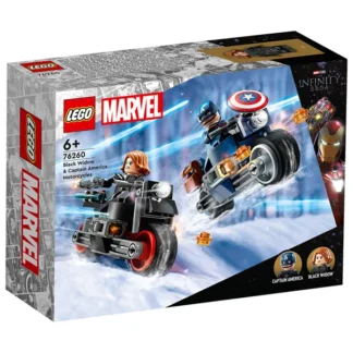 LEGOÂ® Marvel Black Widow og Captain Americas Motorcykler - LEGOÂ®