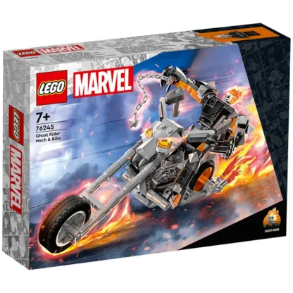 LEGOÂ® Marvel Ghost Riders Kamprobot og Motorcykel - LEGOÂ®