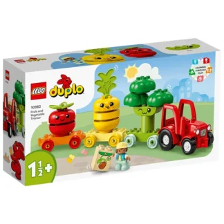 LEGOÂ® DUPLOÂ® Traktor med Frugt og Grøntsager - Garbo&Friends