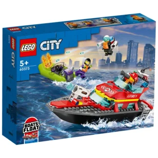 LEGOÂ® City Brandvæsnets Redningsbåd - LEGOÂ®