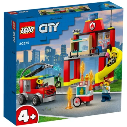 LEGOÂ® City Brandstation og Brandbil - LEGOÂ®