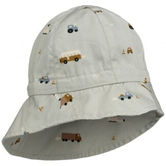 Liewood Sunneva Solhat Vehicles/Dove Blue Mix - Wheat