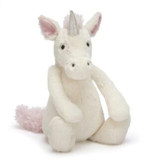 Jellycat Bashful Enhjørning 31 cm - Jellycat