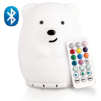 LumieWorldÂ® LumiPetsÂ® Natlampe Bluetooth Bear - MP Danmark