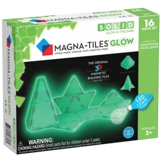 Magna-TilesÂ® GLOW - Magnetsæt 16 Dele - Magna-TilesÂ®