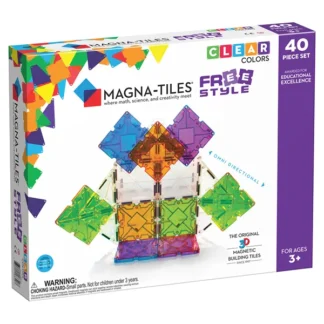 Magna-TilesÂ® Freestyle - Magnetsæt 40 Dele - Magna-TilesÂ®