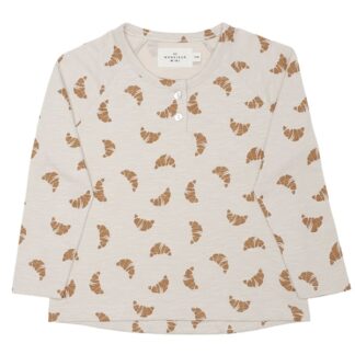 Monsieur Mini Croissant Bluse - Monsieur Mini