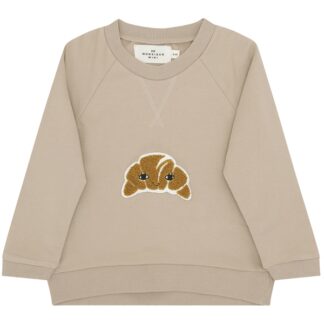 Monsieur Mini Patch Croissant Sweatshirt Women - Monsieur Mini