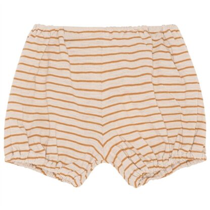 Monsieur Mini Slim Stripes Bloomers Offwhite/Toffee - Monsieur Mini