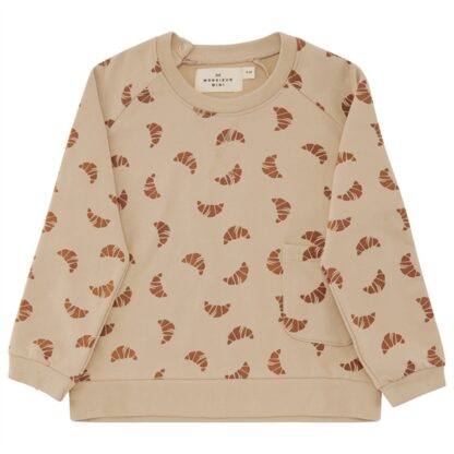 Monsieur Mini Croissant Sweatshirt - Monsieur Mini