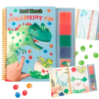 Dino World Fingerprint Fun Bog - Dino World