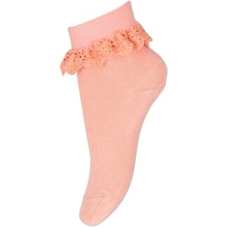 MP 527 Cotton Lace Socks 4272 Guava - MP Danmark