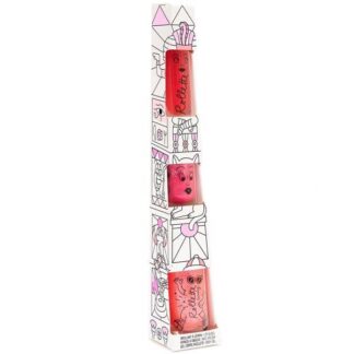 Nailmatic Totem Neglelak Vandbaseret + Lipgloss + Body Rollette Sissi/Strawberry - Nailmatic