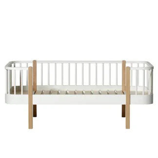 Oliver Furniture Wood Junior Sofaseng Hvid/Eg - Oliver Furniture