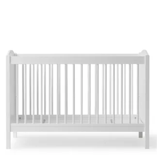 Oliver Furniture Seaside Lille+ Tremmeseng inkl. Junior Kit Hvid - Oliver Furniture