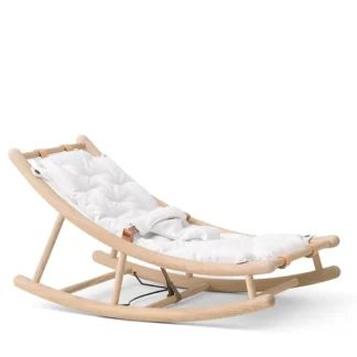 Oliver Furniture Wood Baby & Junior Vippestol Eg/Hvid - Oliver Furniture