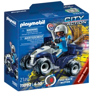 PlaymobilÂ® City Action - Politi - Speed Quad - PlaymobilÂ®