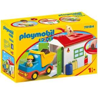 PlaymobilÂ® 1.2.3 - Skraldebil - PlaymobilÂ®