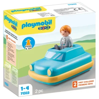 PlaymobilÂ® 1.2.3 - Push & Go Car - PlaymobilÂ®