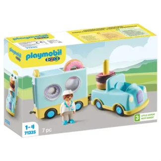 PlaymobilÂ® 1.2.3 - Crazy Donut Truck with Stacking and Sorting Feature - PlaymobilÂ®