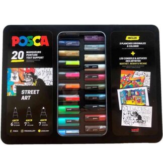 Posca Street Art 20 Markers - Banwood