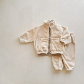 Baby Two Piece - Solid - 90 (12-24M) / Abrikos - My Kids