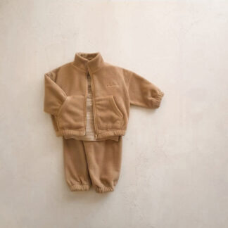 Baby Two Piece - Solid - 80 (9-12M) / Brun - My Kids