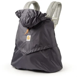 Ergobaby Regn og Vind Cover Til Bæresele Charcoal / Black - Ergobaby