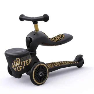 Scoot and Ride Highway Kick 1 Lifestyle Black/Gold - Scoot and Ride