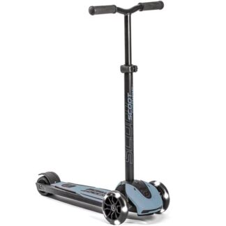 Scoot and Ride Highway Kick 5 Led Steel - Scoot and Ride
