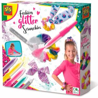 SES Creative Fashion Glitter - Dekorer Dine Egne Scrunchies - SES Creative