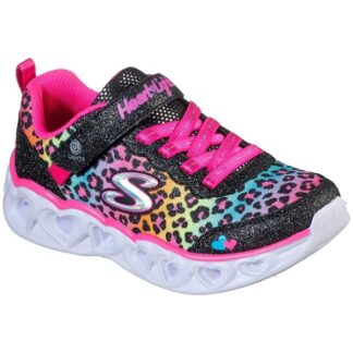 Skechers S-Lights Heart Lights Sneakers Love Match Black/Multi - Skechers