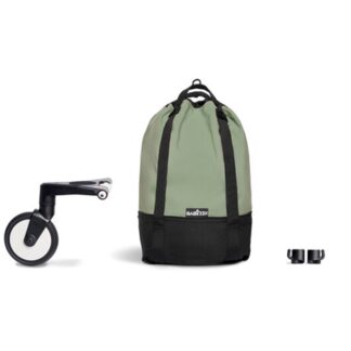 BABYZENâ¢ YOYO Rejsetaske til Barnevogn - Olive - StokkeÂ®