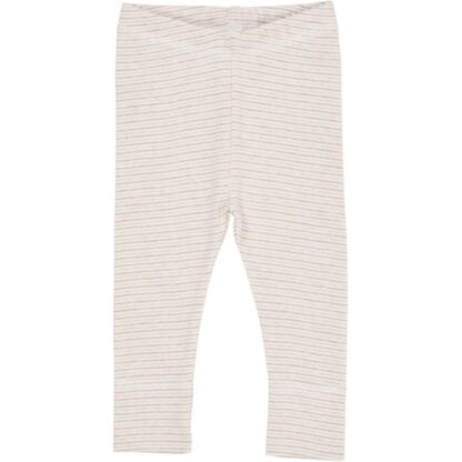 Copenhagen Colors Beige Stripe Leggings - Str. 68 - Copenhagen colors