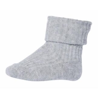 MP Cotton Rib Grey Melange - MP Danmark