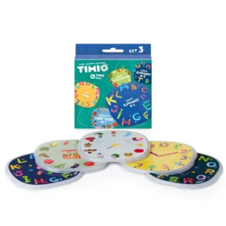 TIMIOÂ® Disc Sæt 3 - Eventyr, Tiden, Grøntsager, Alfabet A-L og Alfabet M-Z - TIMIOÂ®