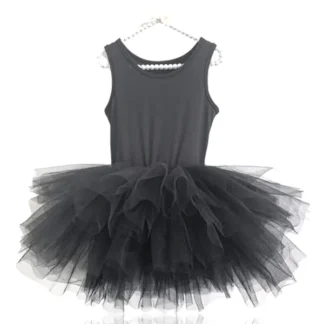 Dolly by Le Petit Timeless Tutu Kjole Sort - Str. 4-6 år/S - Dolly by Le Petit Tom