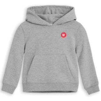 Wood Wood Izzy Hoodie Grey Melange - Wood Wood