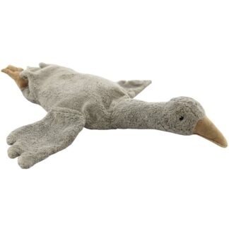 Senger Naturwelt Varmepude Cuddly Animal Gås Grey Large - Senger Naturwelt