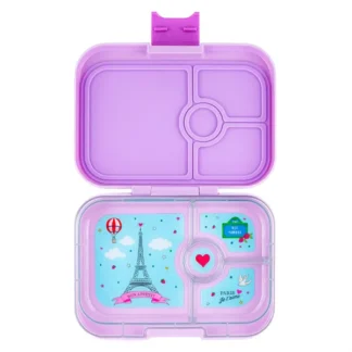 Yumbox Panino 4 Rum Madkasse Lulu Purple Paris - Yumbox